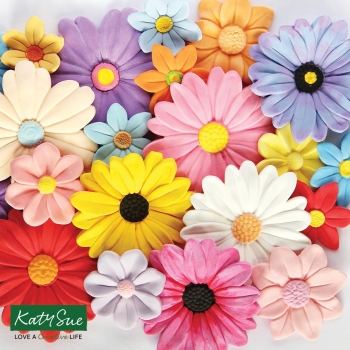 Silicone Mould - Big Blossoms